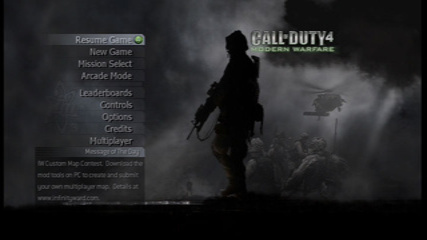 cod 4 modern warfare missions list