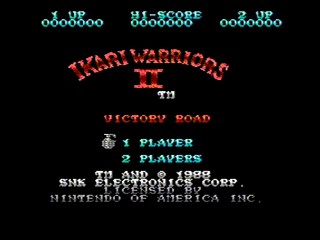 Ikari warriors 2 store nes