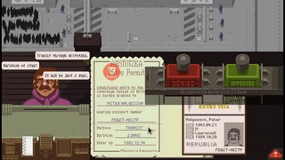 Papers, Please Gameplay Part 2, Day 2 - Terrorist Attack! 